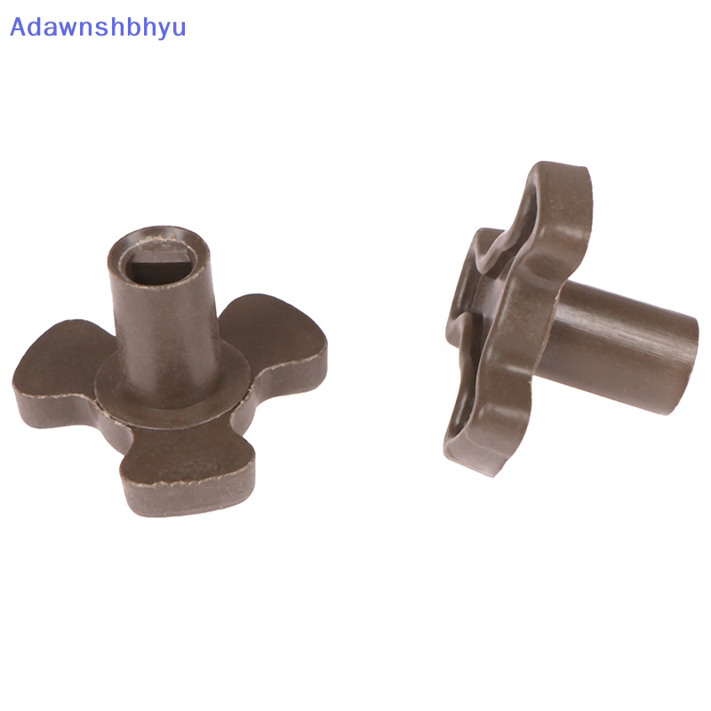 Adhyu 2Pcs 17mm Microwave Oven Meja Putar Roller Guide Support Coupler Tray Shaft ID