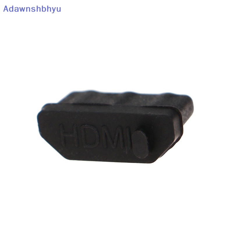 Adhyu 10pcs Cover Pelindung Penutup Karet Tutup Debu Untuk HDMI Female Dust Plug ID