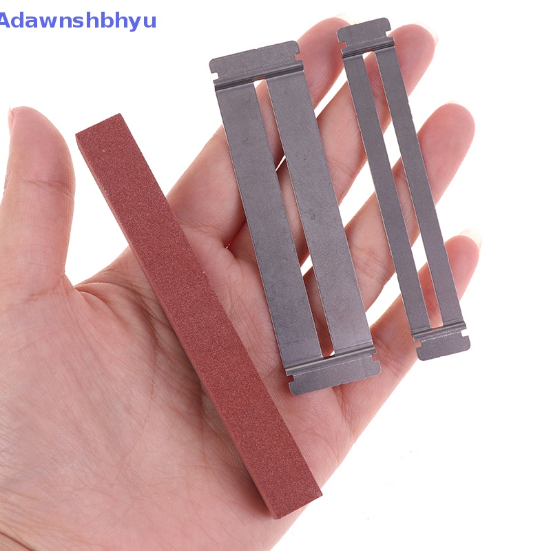 Adhyu Gitar Fret Kawat Amplas Batu Pelindung Kit DIY Luthier Alat Gitar Bass Parts ID