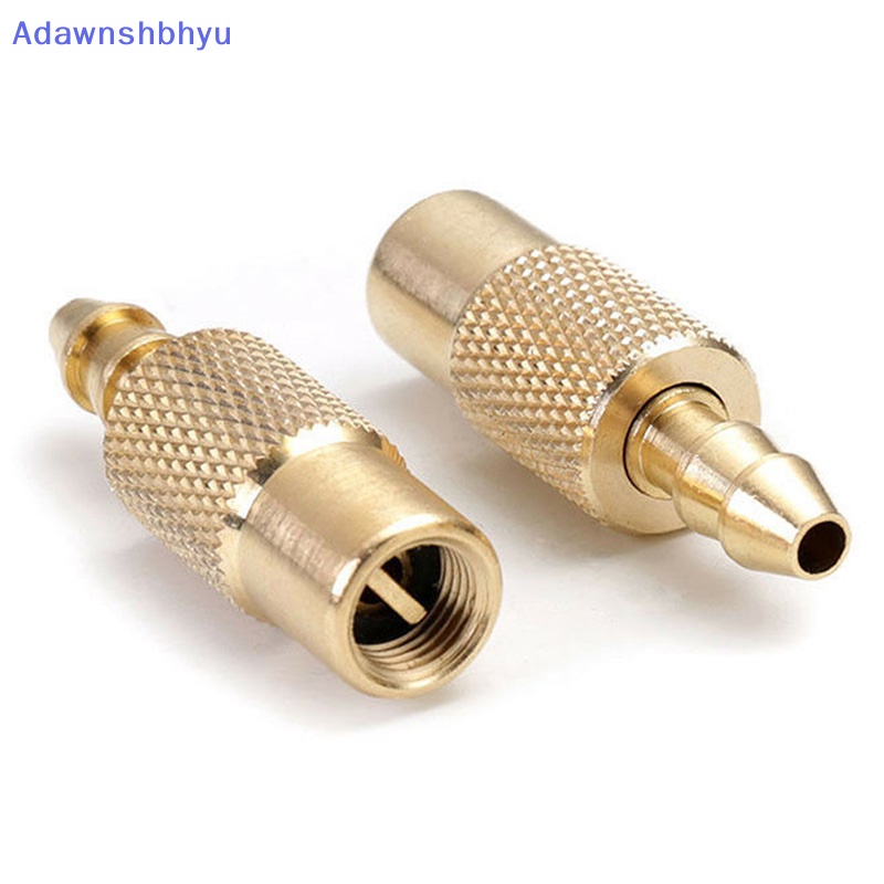 Adhyu Konektor Klep Inflator Ban Mobil 6mm Tyre Tire Air Pump Chuck Valve Klip Kuningan ID