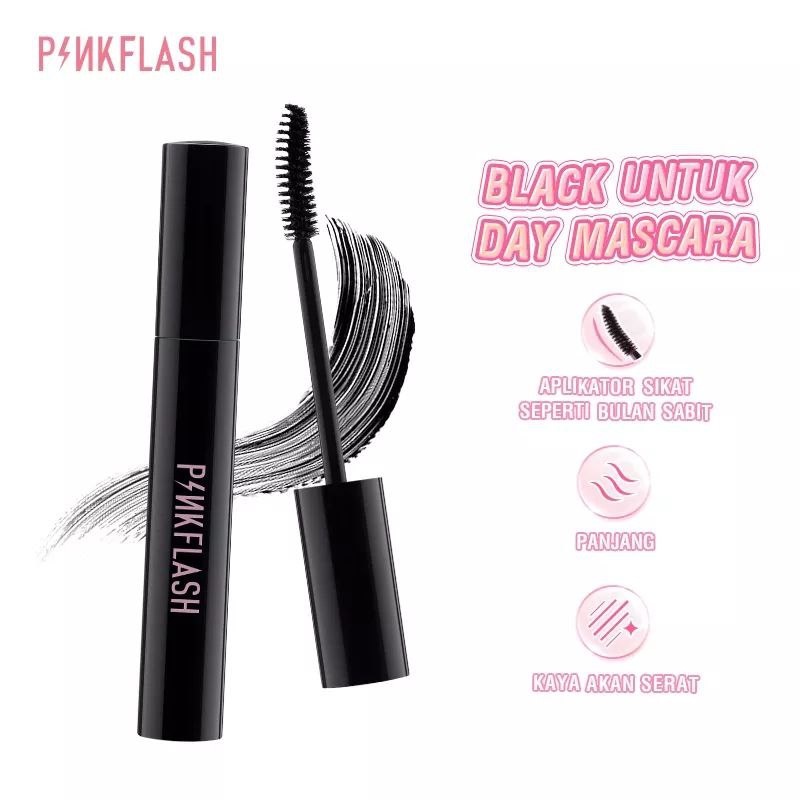 ASK - PINKFLASH Lengthening And Volume Waterproof Mascara | PINK FLASH Mascara - PF E08