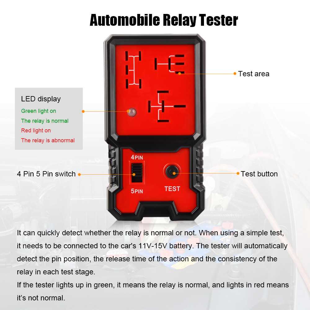 Alat Tester Relay Kelistrikan Mobil Automotive Circuit - CNBJ-707