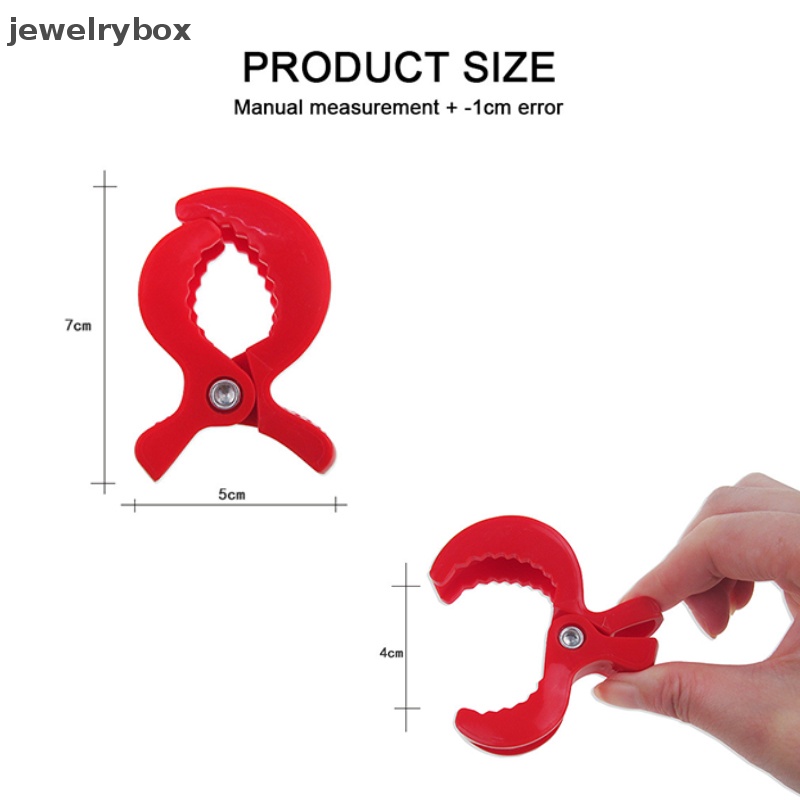 [jewelrybox] Klip Selimut Handuk Klip Anti Angin Plastik Berkualitas Tinggi Klip Stroller Bayi Klip Plastik Klip Warna Solid Nyaman Butik