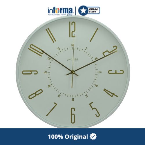Informa - Jam Dinding 40 Cm 6946 - Putih