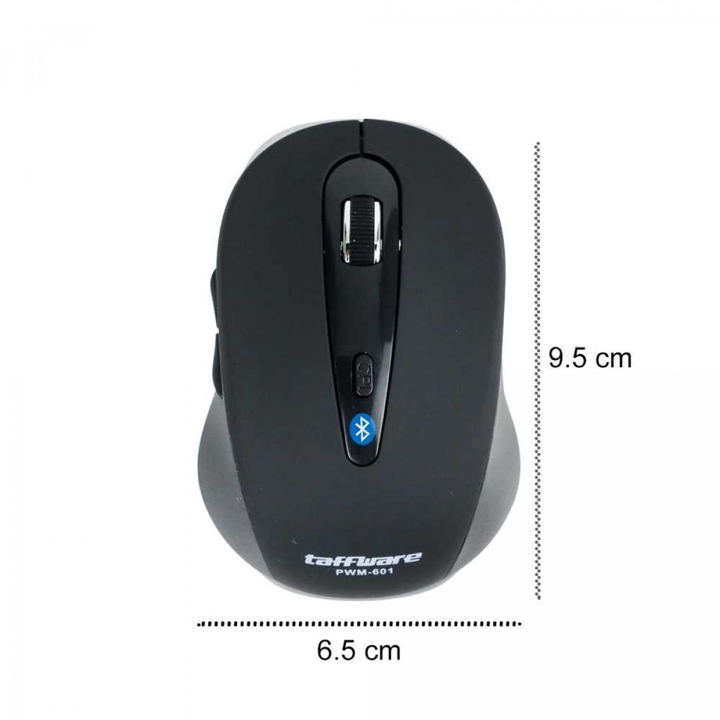 Taffware Mouse Wireless Bluetooth 3.0 2.4 GHz 1600 DPI