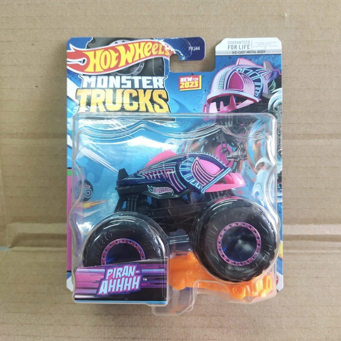 Hotwheels Monster Trucks Piran-AHHHH More Neonsense