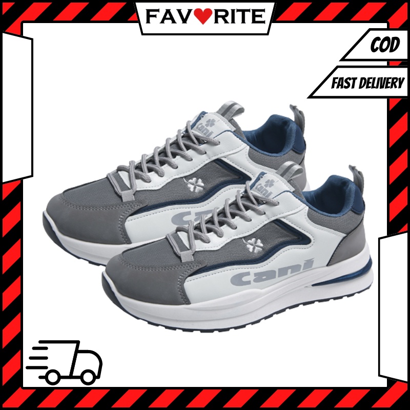 Favorite &quot;Free Box&quot; (Size 40 - 44) Sepatu Pria Sneakers Trendy Fashion Kasual Import 8116