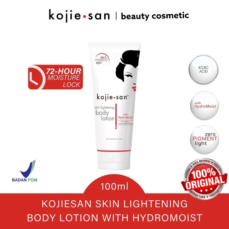 𝐑𝐀𝐃𝐘𝐒𝐀 - Kojie San Body Lightening HydroMoist Lotion 100gr / 200gr