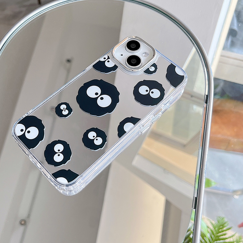Case IPhone Lapis E Fairydust Lucu Kompatibel Untuk Iphone11 Casing Cermin Makeup14 Pro Max Ip13 Pro Max Iphone12 IPhone 11pro Max Back Cover Shell