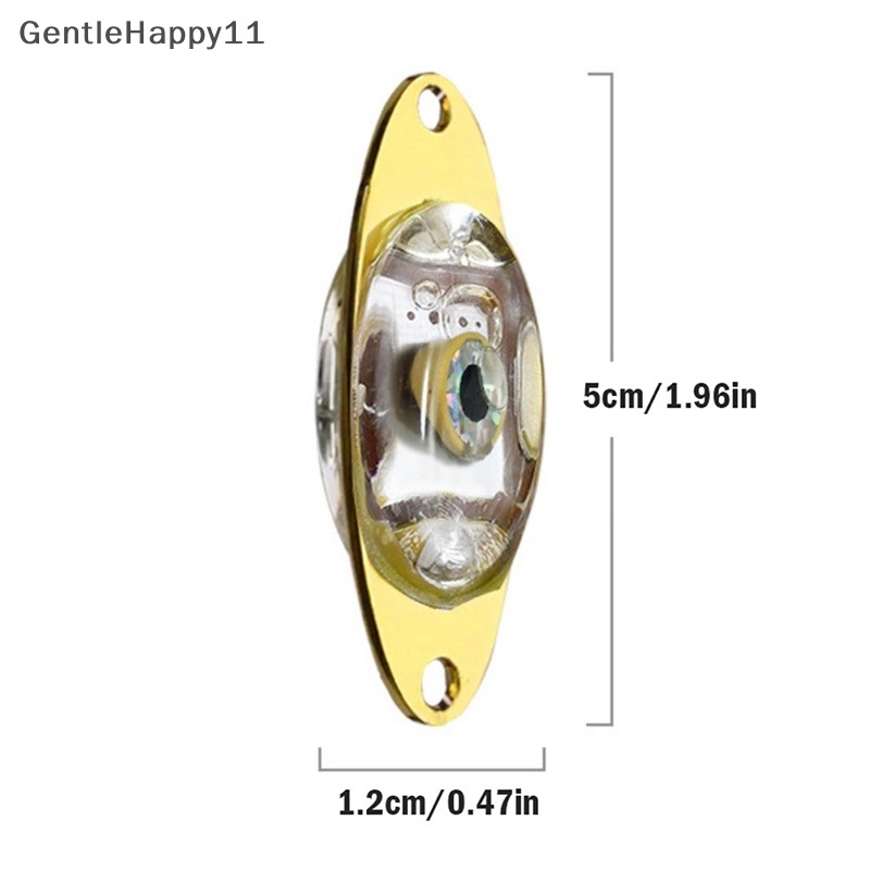 Gentlehappy Deep Sea LED Lure Underwater Fishing Light Squid Strobo Lampu Kedip Umpan Bass id