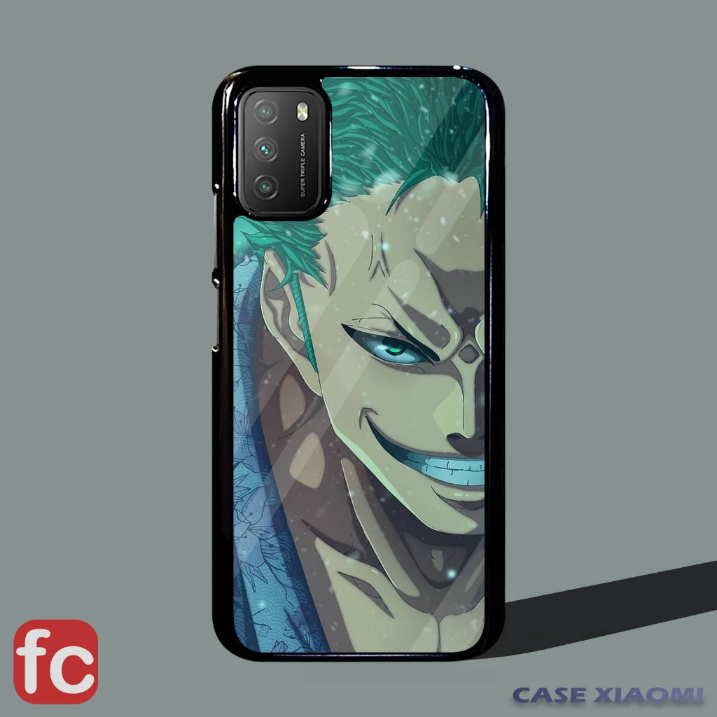 Case Glossy HD Xiaomi Poco m3 4G Redmi 9T [FR32] Anime One Piece Zoro Casing Redmi 9t Poco m3 | Kesi