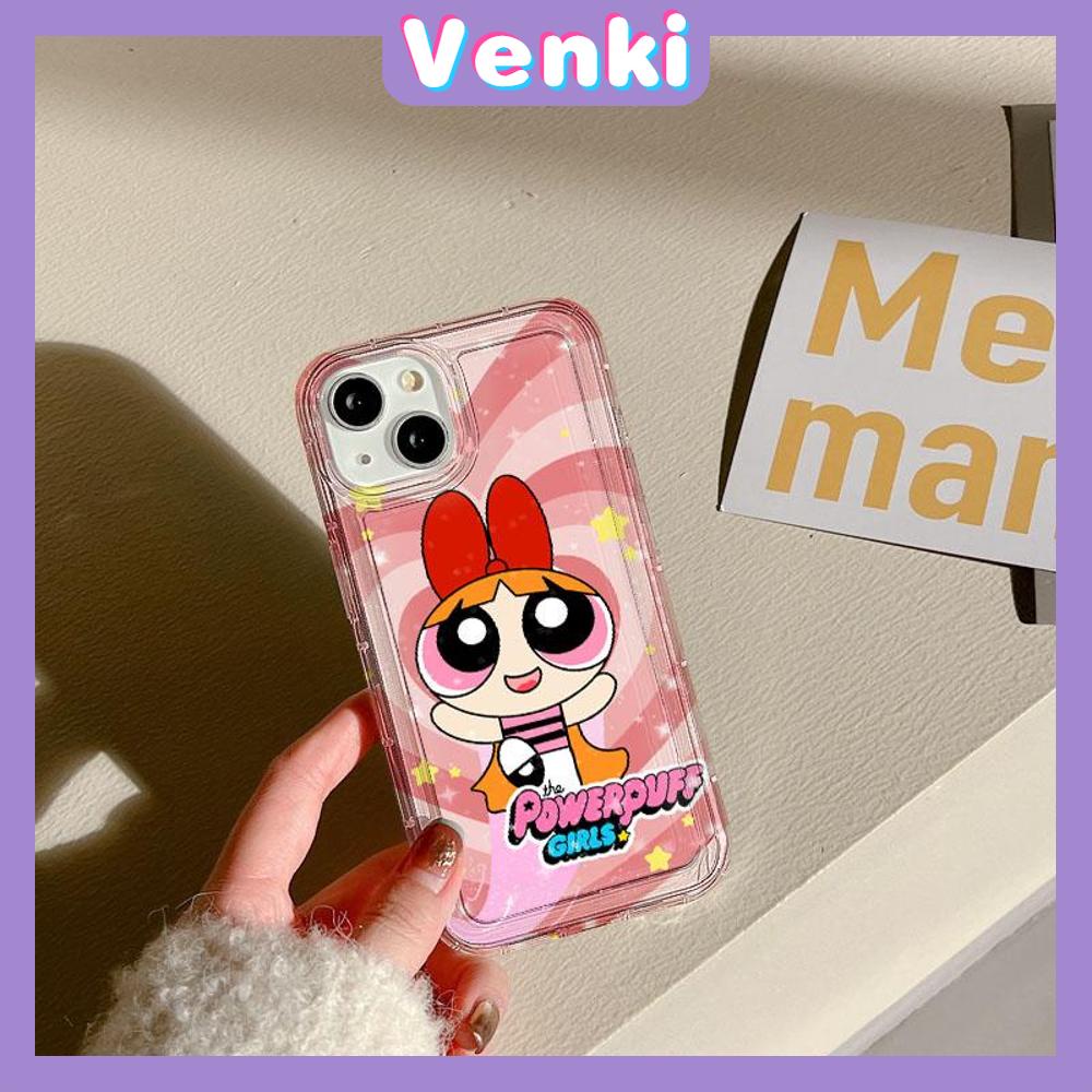 VENKI - For iPhone 11 Case Clear Phone Case TPU Soft Case Airbag Shockproof Protection Camera Cute Little Girl Compatible with iPhone 14 13 Pro Max iPhone 12 Pro Max XR XS 7 8Plus