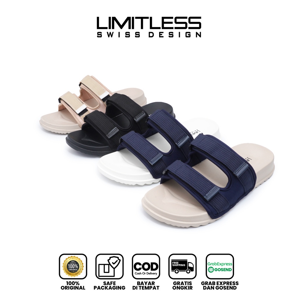 Sandal Strap Dua Wanita Dewasa Sendal Slip On Cewek Kekinian Sandal Outdoor Wanita Terbaru 2023