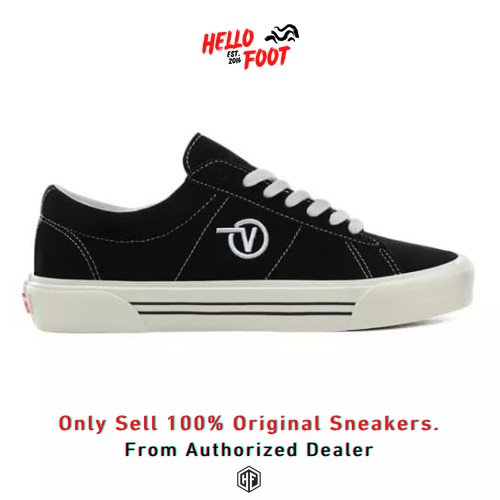 Sepatu Vans SID Dx anaheim Factory OG Black White VN0A4BTXUL1 [100% Resmi Store]