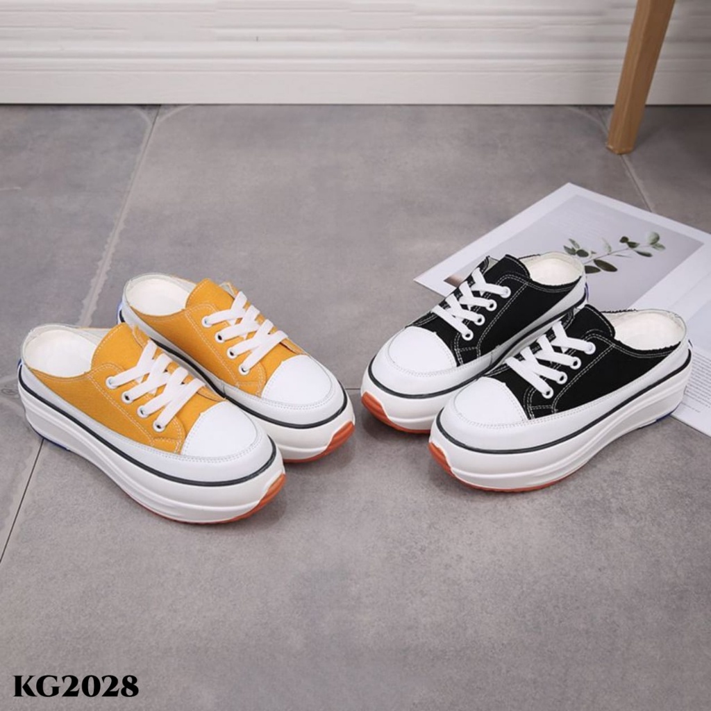 PRF Sneakers Wedges Slop Trendy Fashion Korea KG2028