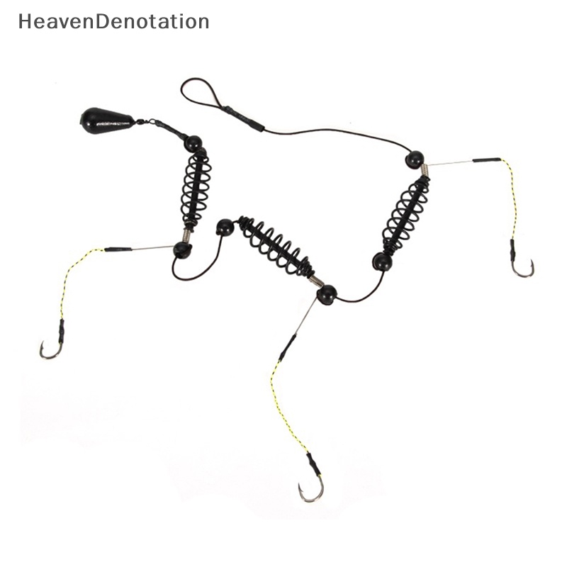 [HeavenDenotation] Kail Pancing Umpan Buatan Kandang Set Mancing Jigs Carp Fishing Tackle Tools HDV