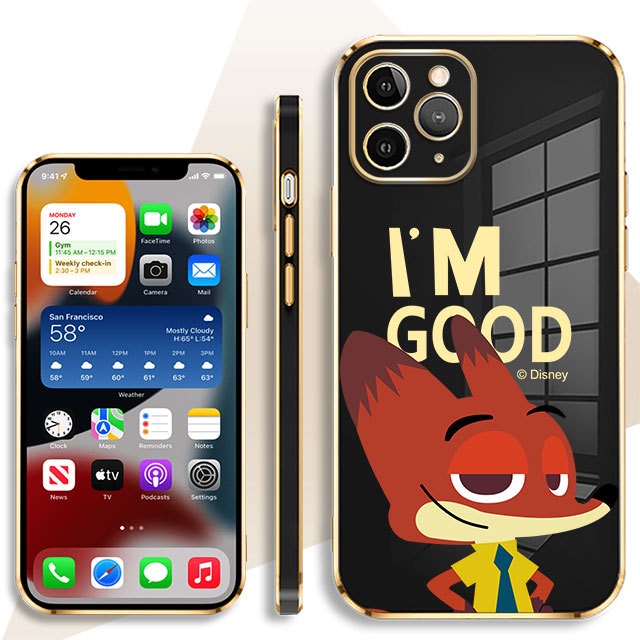 Cartoon Nick Wilde Phone Case for Oppo F9 A7X F11 A9X A92019 F11 A9X A92019 RENO34G F15 A91 RENO44G 