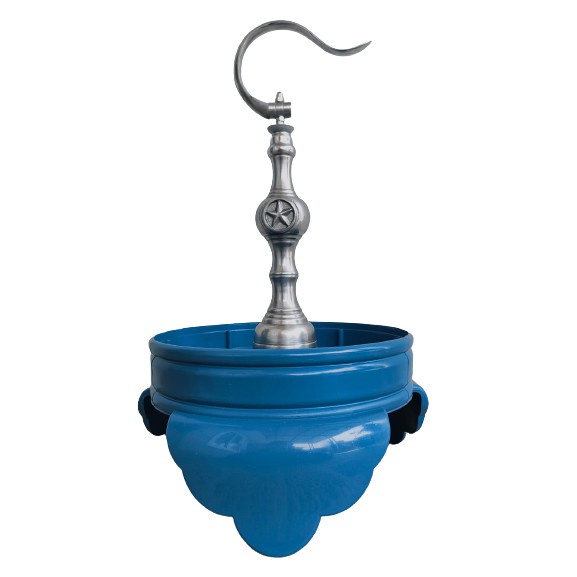 JUAL TEBOK PLECI HELOPED PVC & TEBOK PLASTIK MOTIF BINTANG TANPA PION DIAMETER 23 CM SANGKAR PLECI