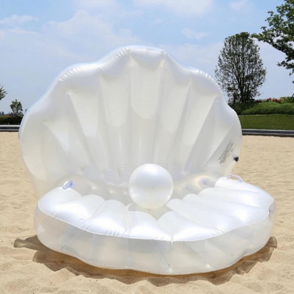 Pelampung Tiup Floating Lounge Bed Pelampung Kolam Renang Pantai Rakit Air Hammock Renang
