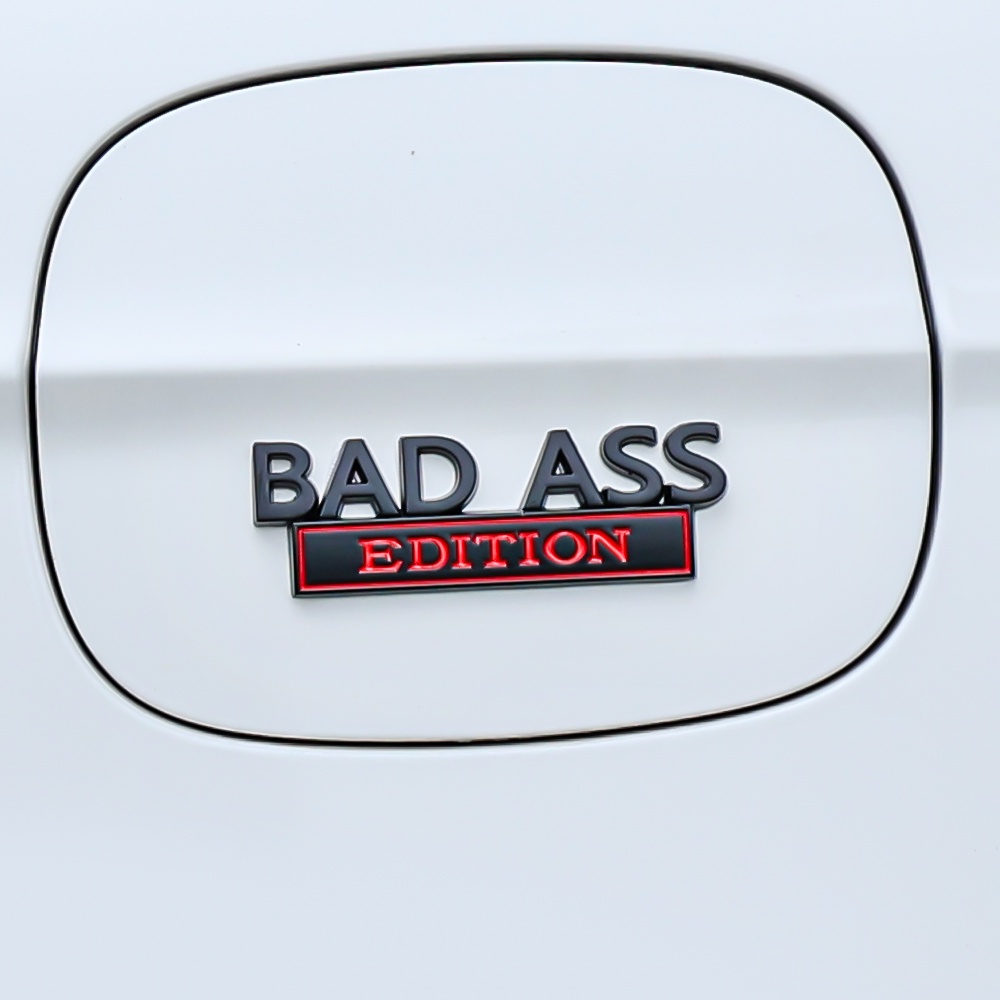 3d Emblem Stiker Bad Ass Edisi Body Mobil Bak Truk Badge Decal Zinc Alloy Perekat Emblem Keren Unik Dekorasi Mobil Mobil Motor Styling Aksesoris