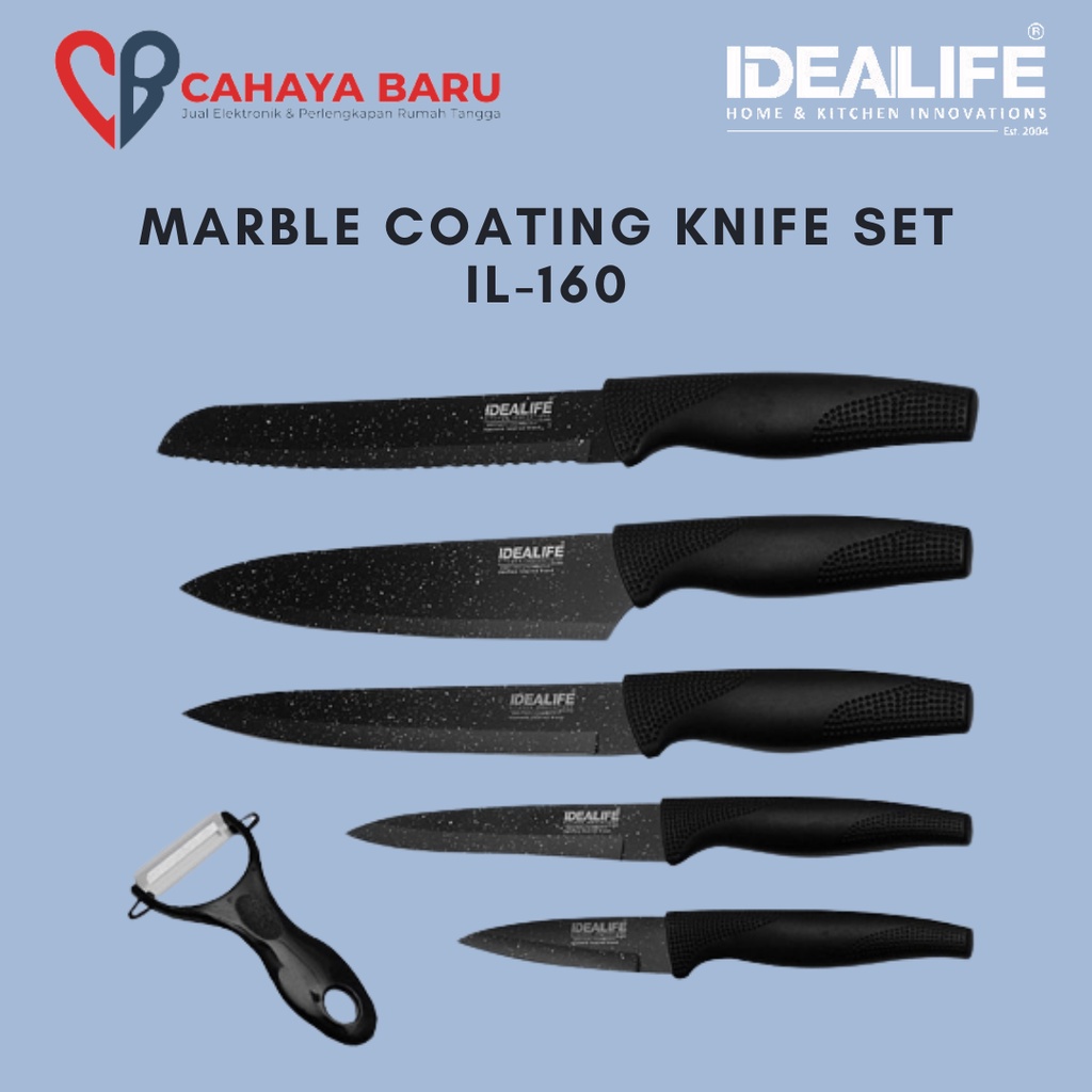 IDEALIFE IL-160 KNIFE SET