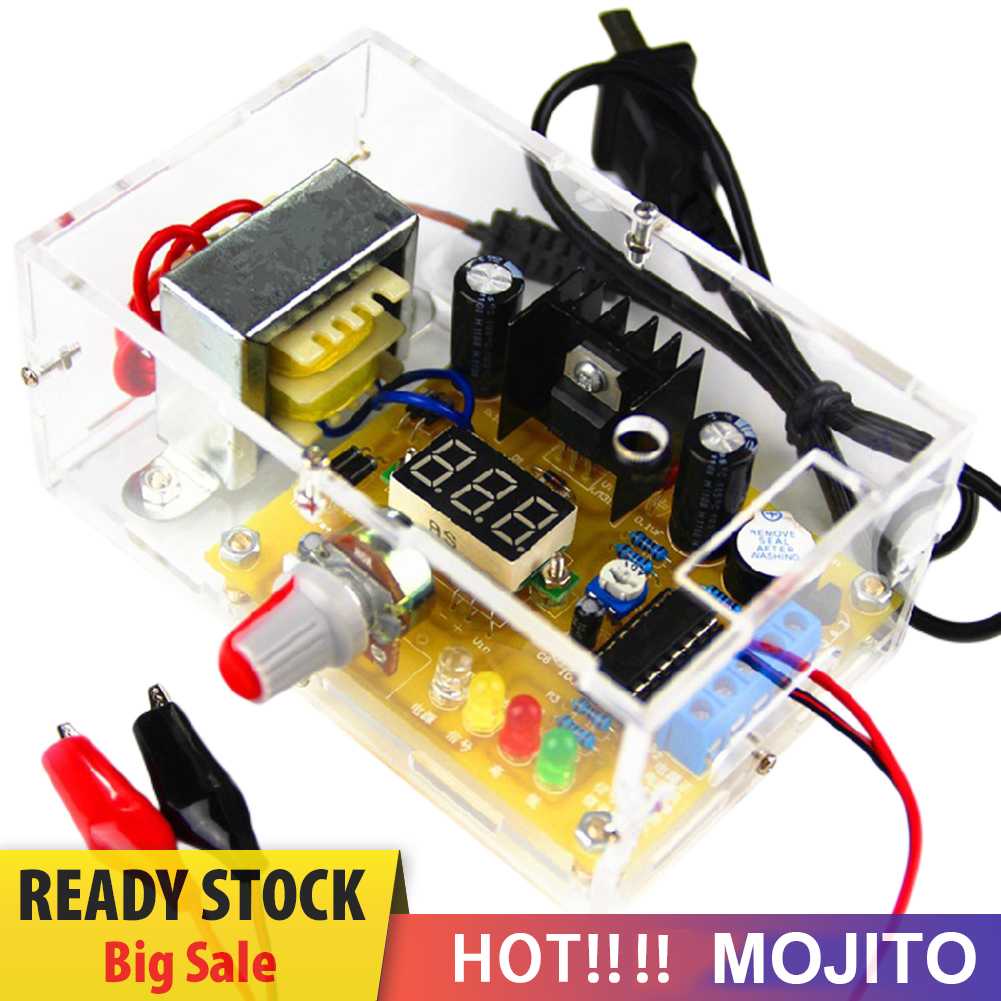 Lm317 Adjustable Power Board Kit 1.2V-12V Regulator Tegangan Power Supply DIY Kit