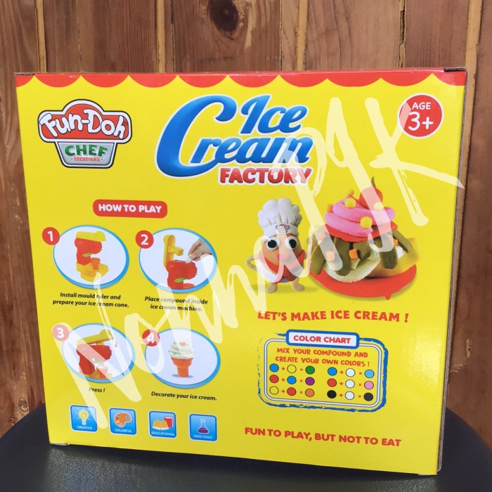 Fun Doh Ice Cream Factory - Mainan Anak FunDoh / PlayDoh / Play Doh