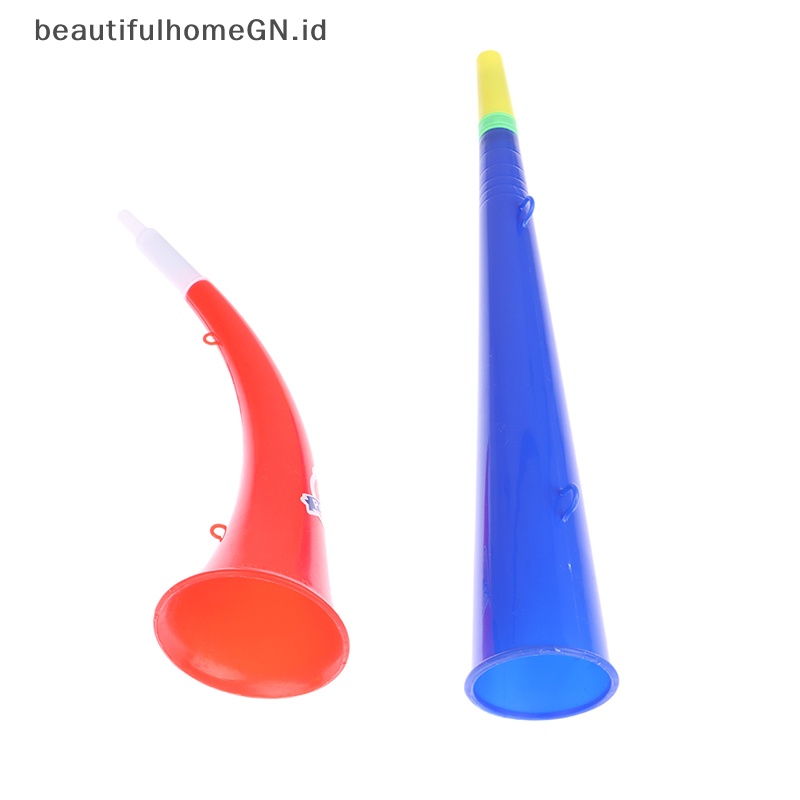 {Cantik} Fans Game Sepak Bola Horn Cheering Refueling Props Tanduk Ox Vuvuzela~