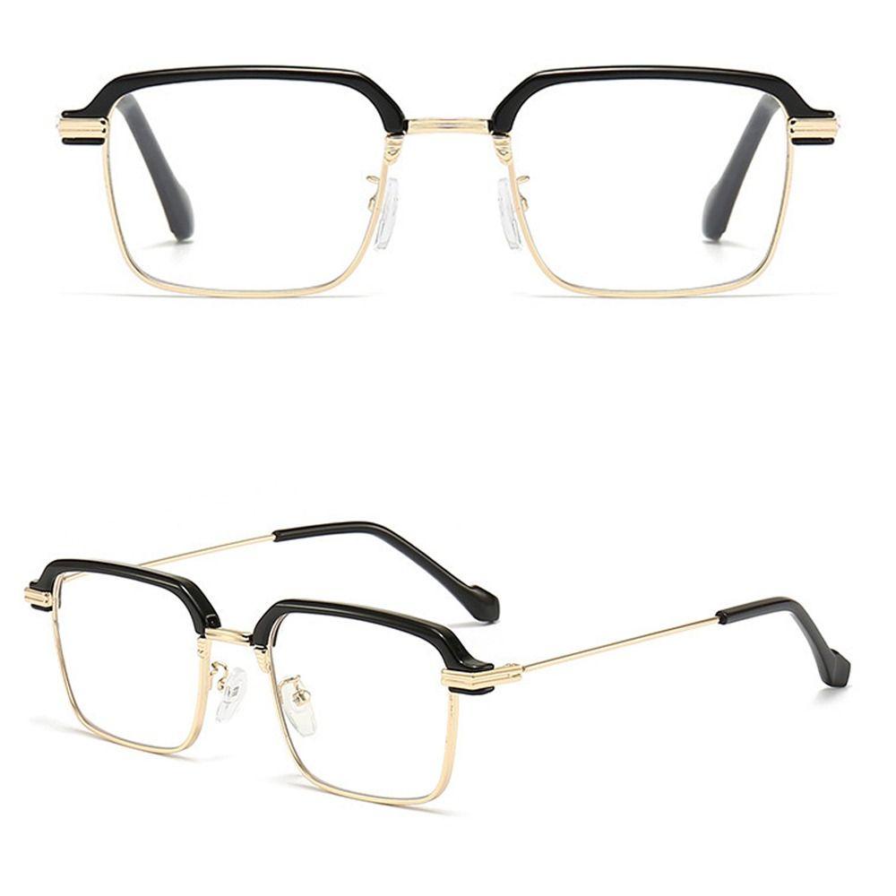 R-flower Anti-Blue Light Kacamata Kantor Perubahan Warna Warni Pelindung Mata Ultra Light Frame