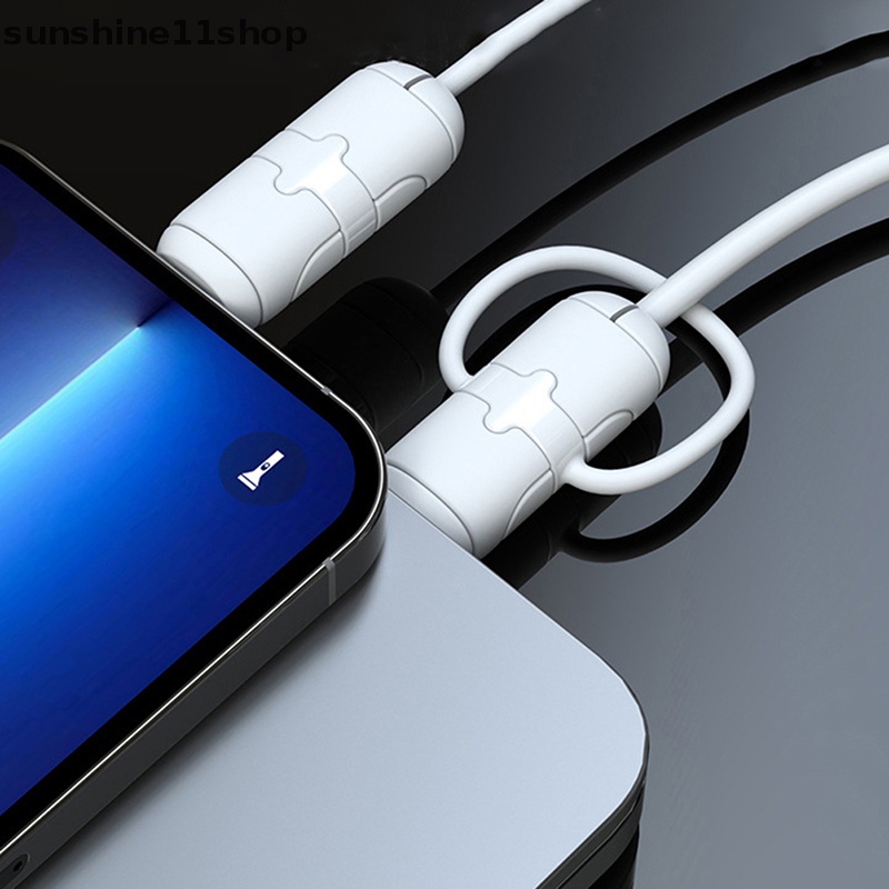 Sho New Type C Cable Protector Kabel Usb Line forAndroid Pelindung Kabel Charger N