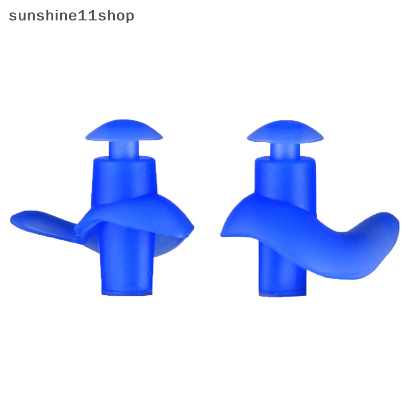 Sho 1pasang Penyumbat Telinga Tahan Lama Tekstur Portabel Klasik Tahan Air Penyumbat Telinga Lembut N