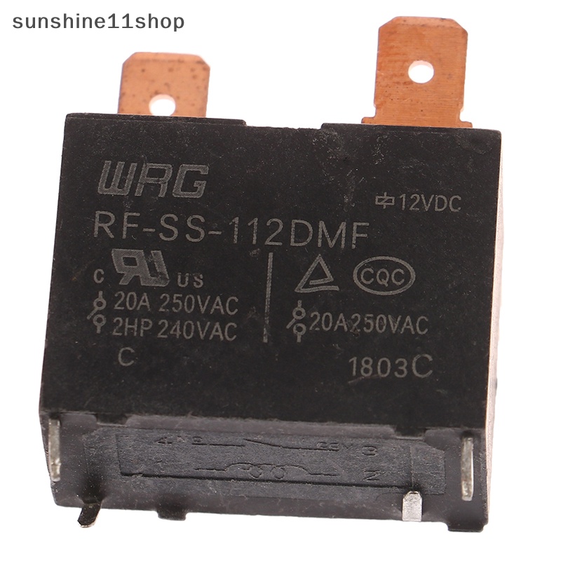 Sho2 /5 /10PCS RF-SS-112DMF 12VDC 20A 4pin Untuk Relay Daya Didedikasikan Ac Baru N