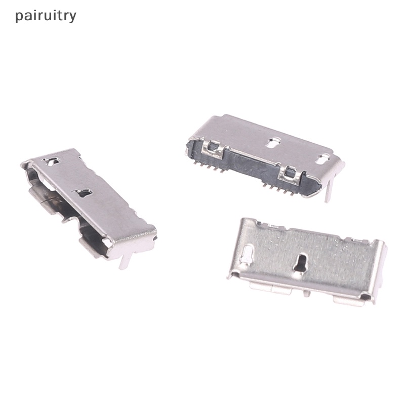 Prt 3Pcs G42Y Micro USB 3.0 B Type SMT Female Socket Connector Untuk Hard Disk Drives Antarmuka Data PRT