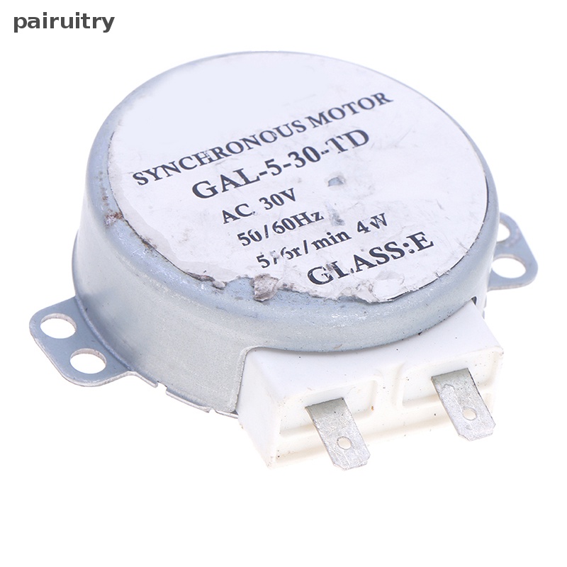 Prt AC 30V Microwave Oven Synchronous Meja Putar Motor Tray Motor Compatible Dengan Galanz Microwave Oven GAL-5-30-TD 4W Aksesoris PRT