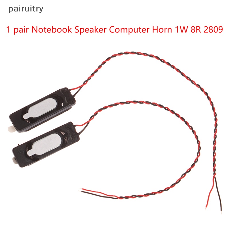 Prt 1pasang2809 1W 8Ohm Notebook Box Speaker Persegi Panjang Internal Tanduk Komputer PRT