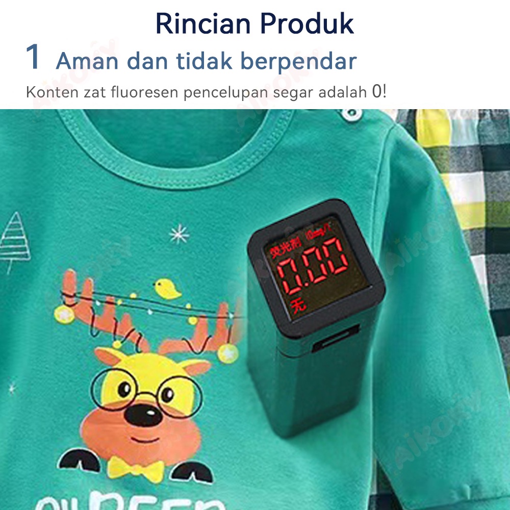 Aikoky 6-24 Bulan Baju Setelan Anak Bayi / Piyama Anak kecil / Baju Tidur Anak Laki Laki