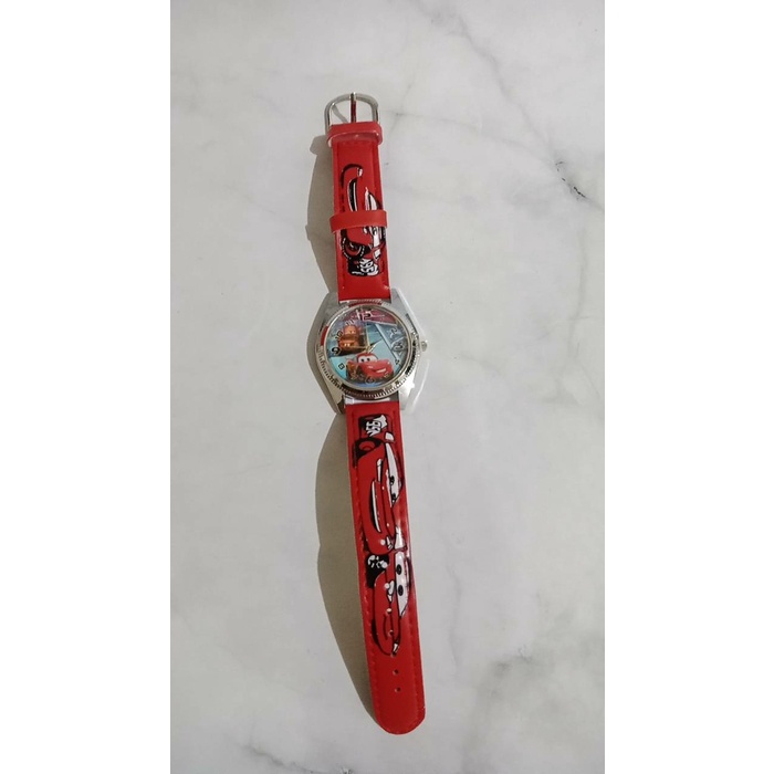 Jam Tangan Cars / Jam Tangan Mobil Cars / Jam tangan Disney