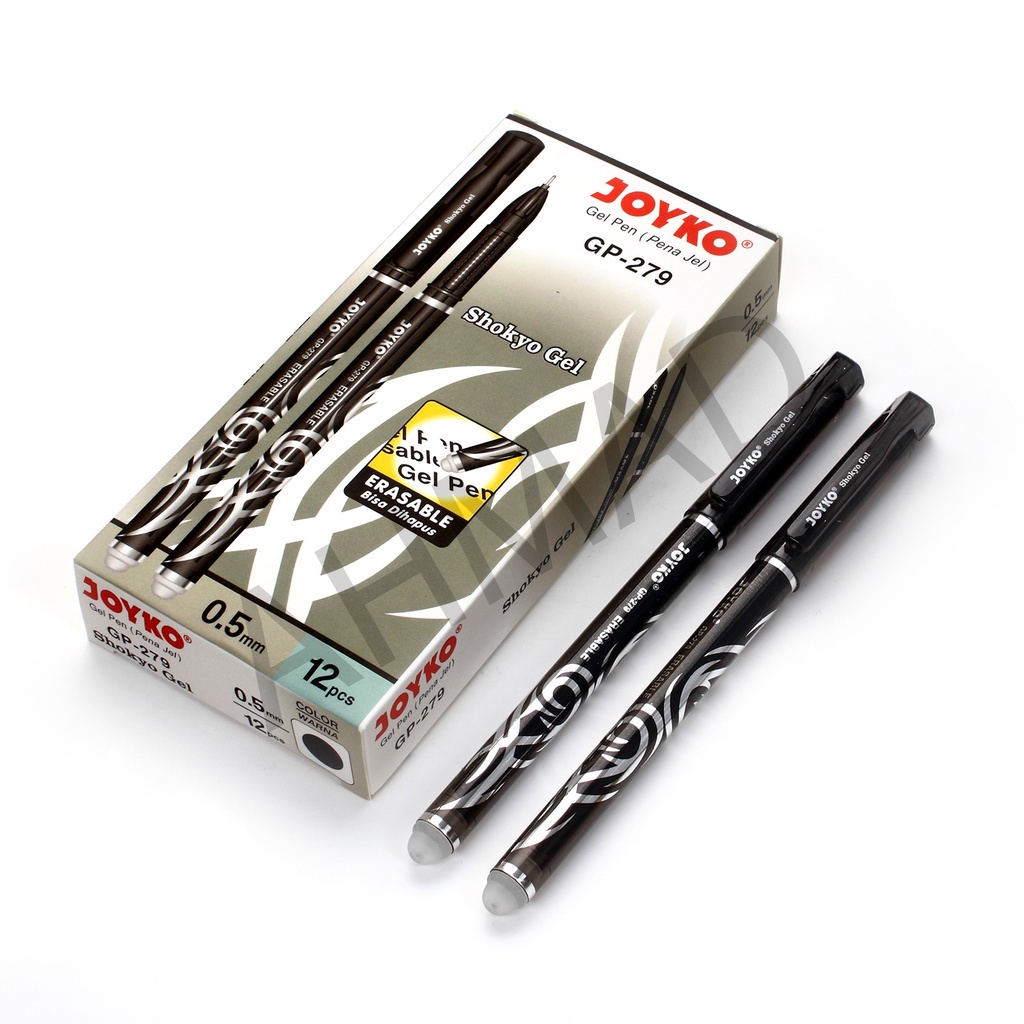 

Joyko pulpen Gel Pen GP-279 Shokyo Gel Erasable - 12pcs [ Lusin ]