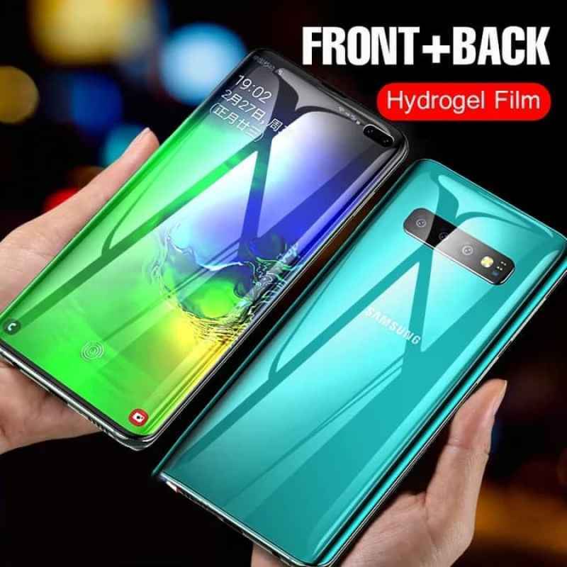 Hydrogel Film Depan Belakang Aneka TYPE HP Bening/Matte/Blue/Spy All Type Anti Break Screen Protector Anti Gores