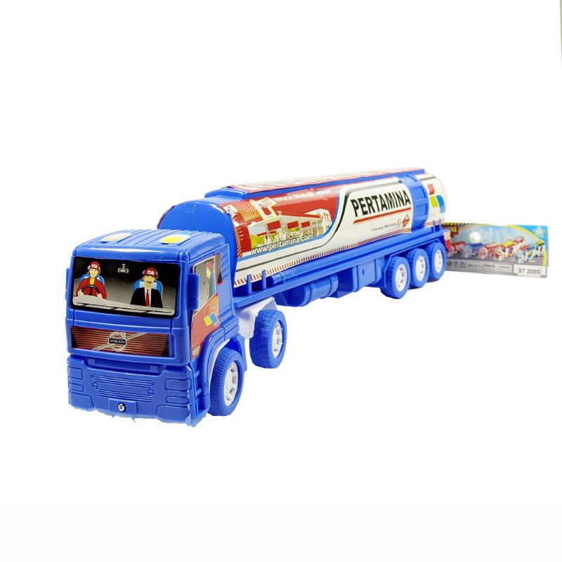 Mainan Anak Truk Tangki Pertamina / MAinan Anak Truk / Mainan Truk Tangki | FII STORE_