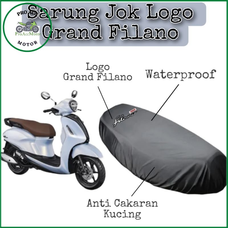 Sarung Jok Logo Grand Filano Waterproof Premium