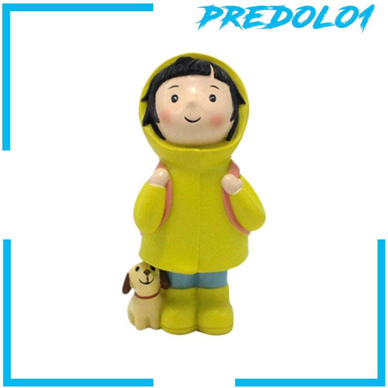 [Predolo1] Patung Resin Patung Ransel Rak Buku Ruang Tamu