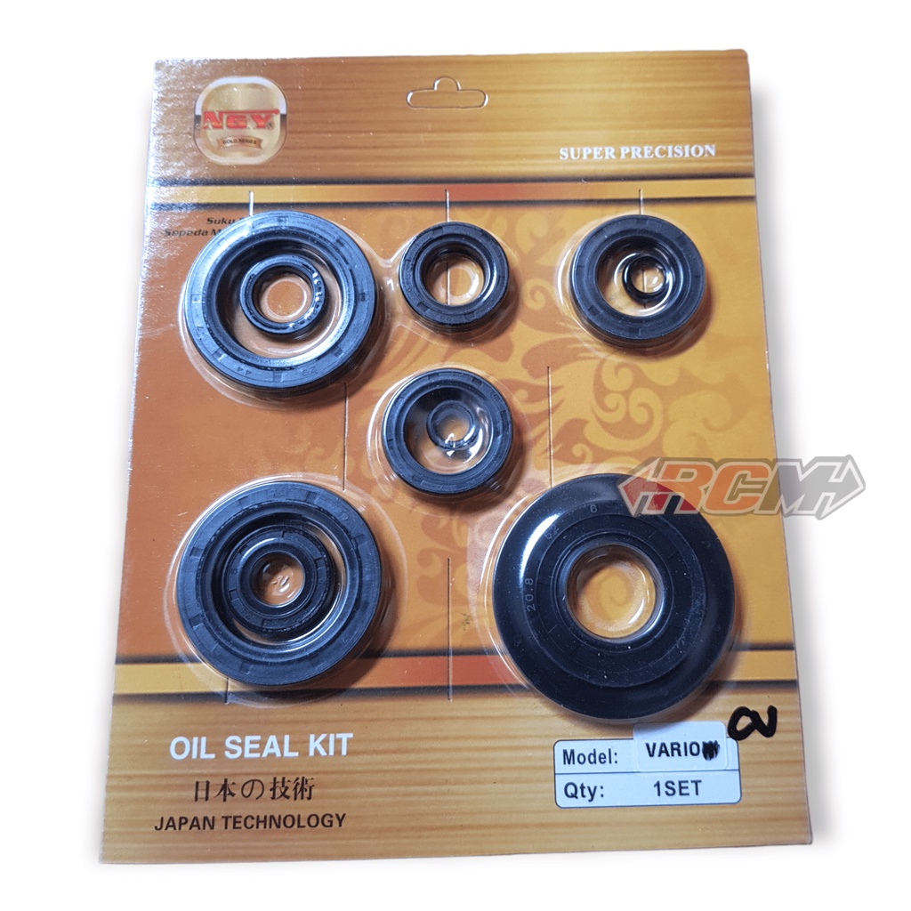 SIL SEAL ORING O-RING POMPA OLI OIL PUMP SET KIT VARIO VARIO 110 BEAT SCOOPY SPACY LOKAL JAMINAN KUALITAS