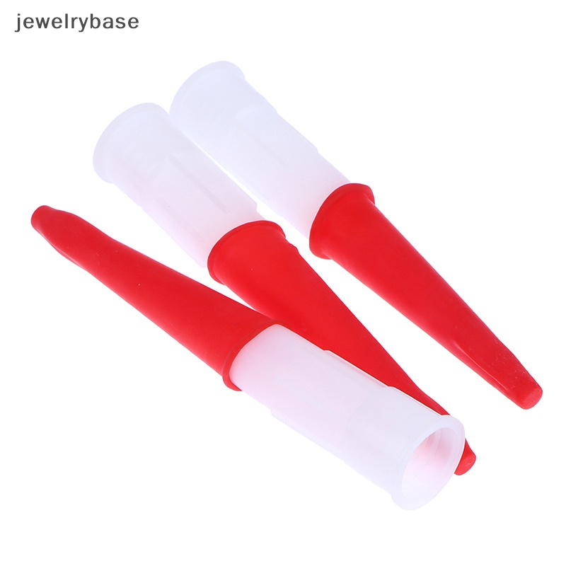 [jewelrybase] 10 /40pcs Caulk Cap Saving Sealer Saver Caulking Tube Lem Nozzle Untuk Sealing Boutique