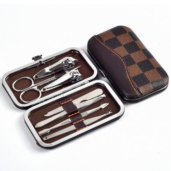 Gunting Kuku Set 7 in 1 / Set Manicure 7 in 1 / Peralatan Manicure Pedicure 7 in 1 Stainless / Set Gunting Kuku