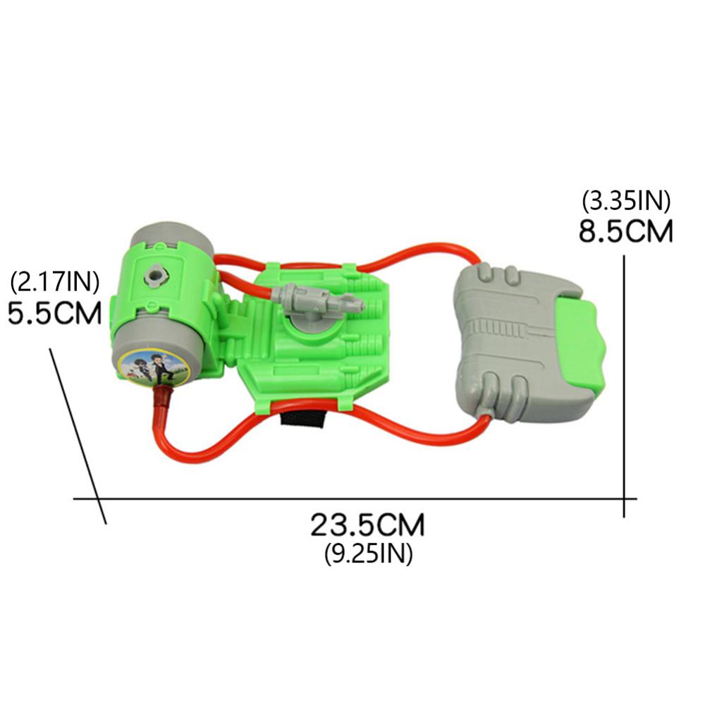 Timekey Fun Wrist Water Mainan Musim Panas Anak Pegangan Percikan Air Mainan Pantai Kolam Renang Outdoor Splashing Toys C6N8