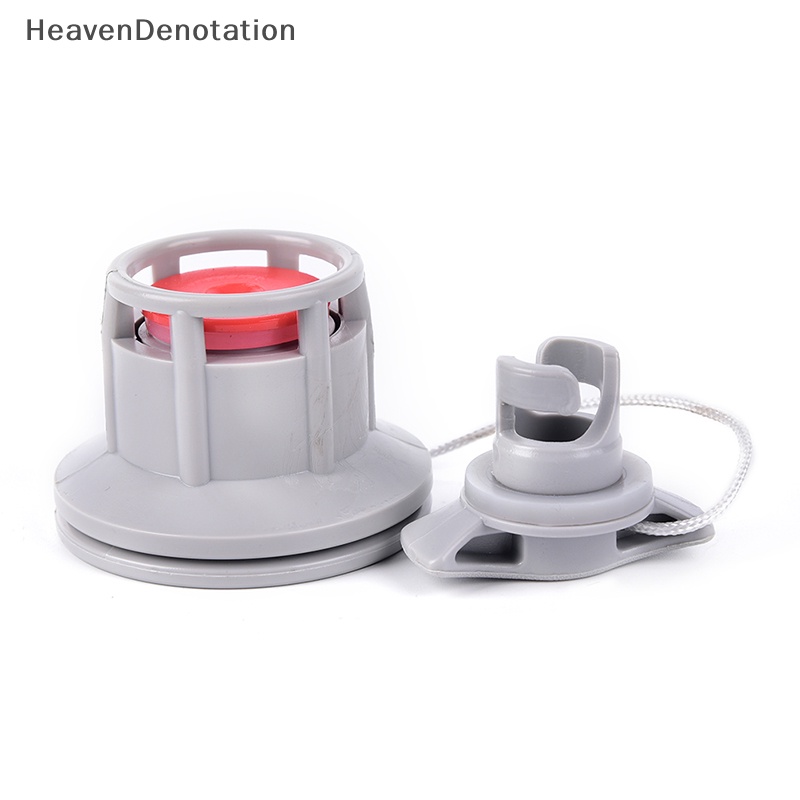 [HeavenDenotation] 1x double seal 8-groove air valve Untuk Perahu Karet Rakit Perahu Perahu Perahu Sampan kayak Kano HDV