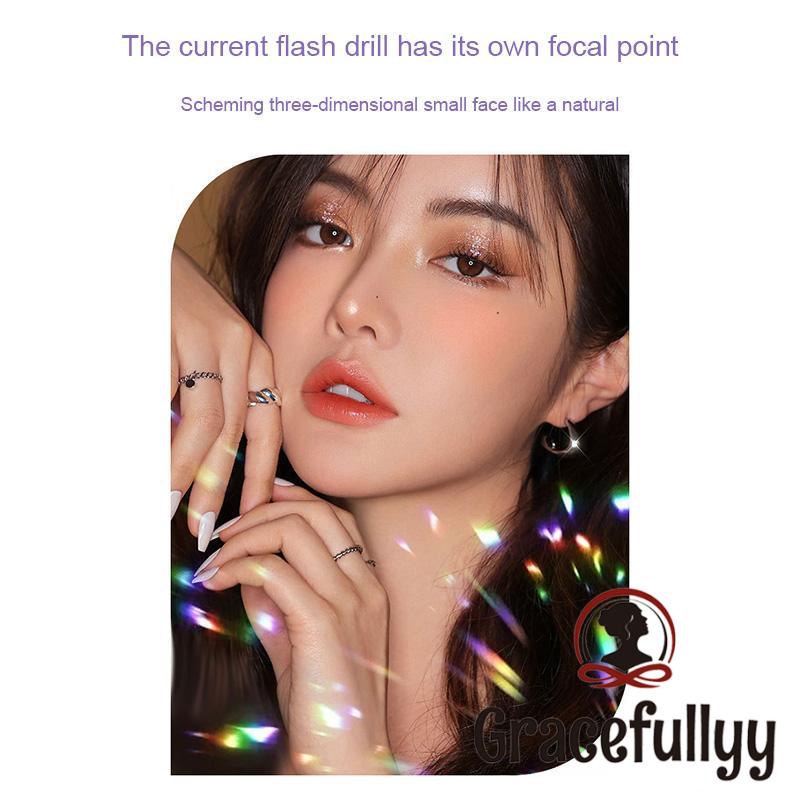 [COD]LAMEILA Highlighter Contour Eyeshadow Long Lasting Waterproof-GY