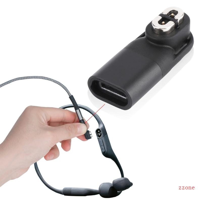 Zzz Adaptor Pengisian Magnetik Mini Headphone Charger Adapter USB C ios Untuk AS800