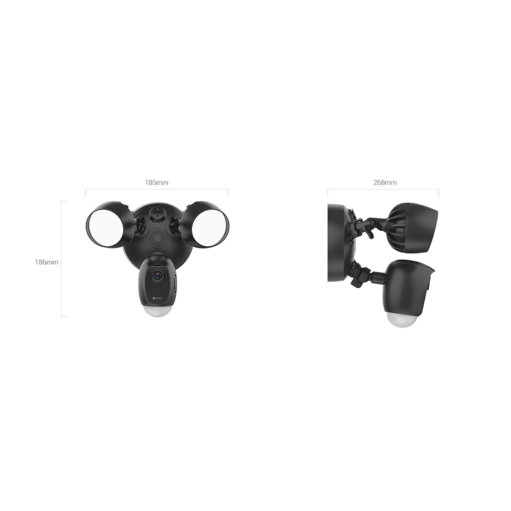 EZVIZ LC1C-1080P 2WAY AUDIO DUAL LIGHT SIREN 100DB OUTDOOR WIFI CAMERA